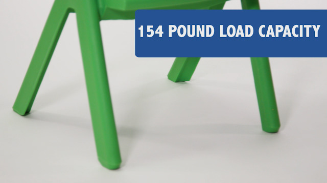 Amazon.com: Flash Furniture Green Plastic Stackable School Chair